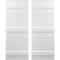 Ekena Millwork Americraft 6-Board, 3 Batten Exterior Real Wood Joined Board-n-Batten Shutters, ARW401BB621X71WHH, PR ARW401BB621X71WHH - alternate 1